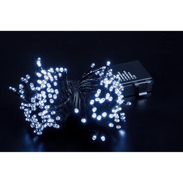 Catena Luci Natalizie 19m 192 Led da Esterno Bianco Freddo