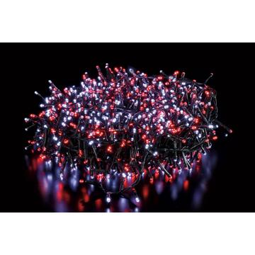 1000 MINI LED INTERNO/ESTERNO - BIANCO/ROSSO