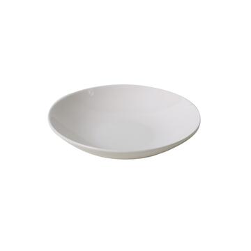 Piatto Fondo in Ceramica Edge 21cm Avorio
 - Marino fa Mercato