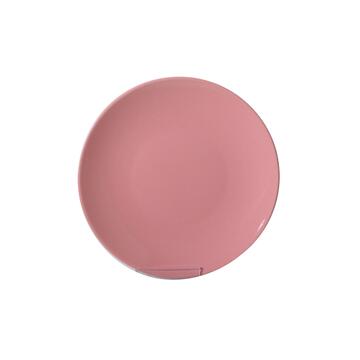 Piatto Frutta in Ceramica Edge 20cm Rosa Marino fa Mercato