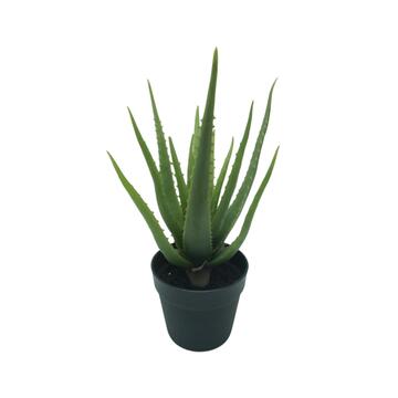 Pianta di Aloe Artificiale 44cm per Decorazione Interni