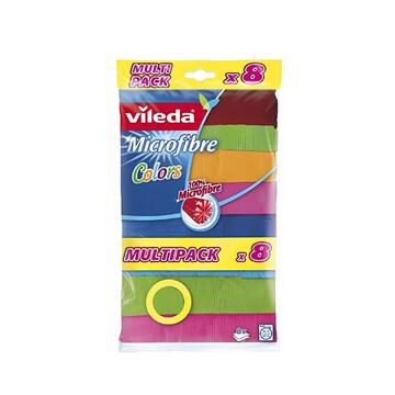 Set 8 Panni in Microfibra Colors - Vileda