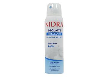Deodorante spray Nidra deolatte idratante invisible 150 Ml