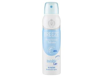 Deodorante spray Breeze invisible care con freschezza talcata 150 Ml