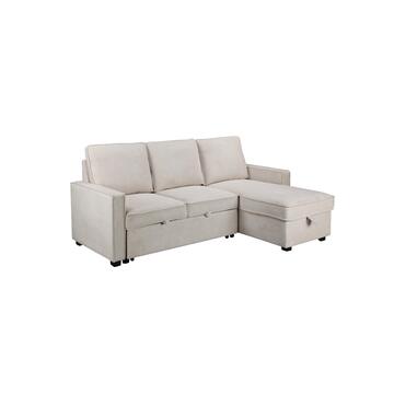 Divano Prisco 3 Posti + Chaise Longue, Reversibile...