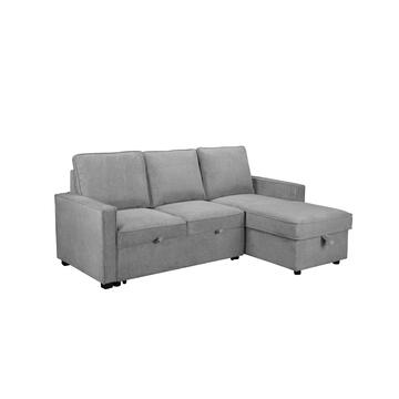 Divano Prisco 3 Posti + Chaise Longue, Reversibile...