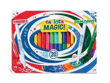 Confezione 20 pennarelli Carioca Magic